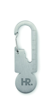 Logo trade corporate gifts picture of: Multifunctional key ring token