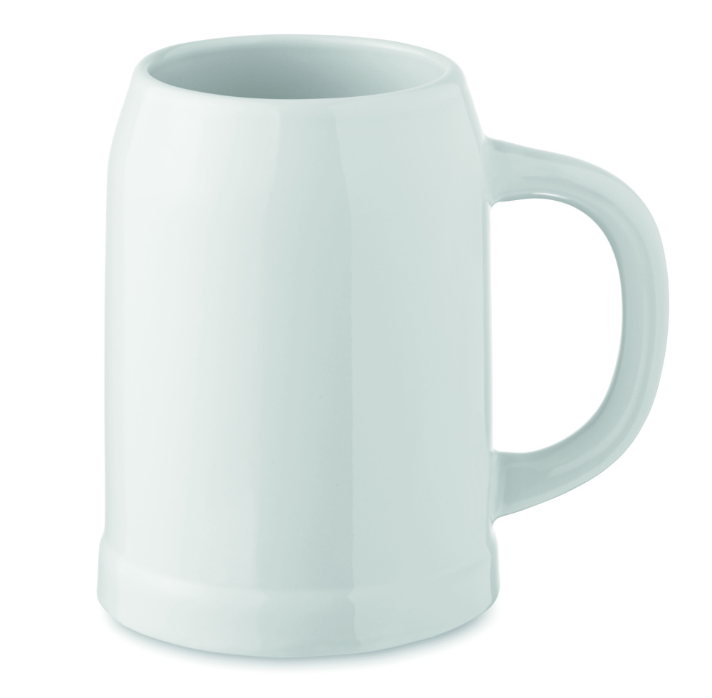 Logo trade business gifts image of: Sublimation beer mug 500 ml