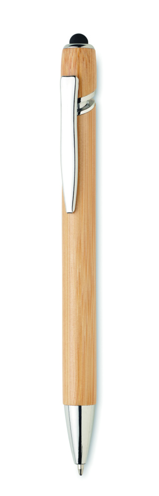 Logo trade promotional products picture of: Ball pen in bamboo