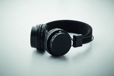 Logo trade promotional items picture of: ABS wireless foldable headphone