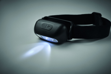 Logo trade promotional merchandise photo of: Rechargeable LED head torch