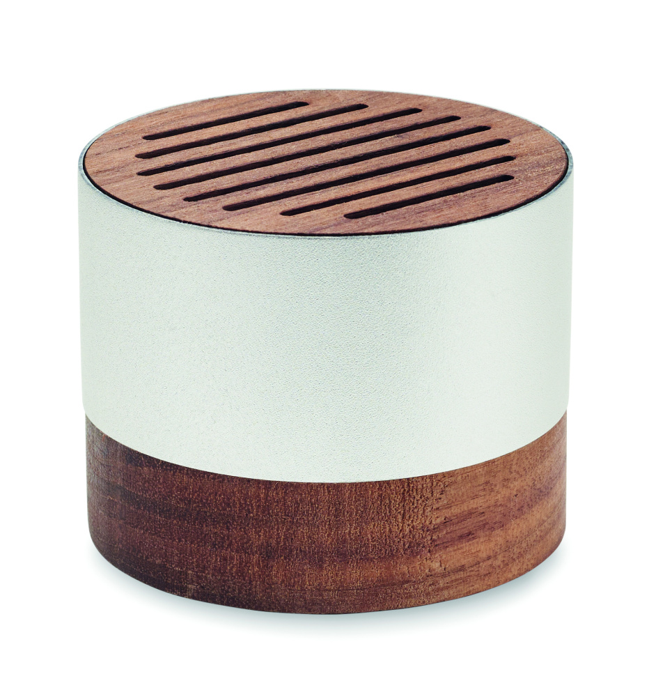 Logo trade promotional giveaways image of: Recycled aluminium speaker