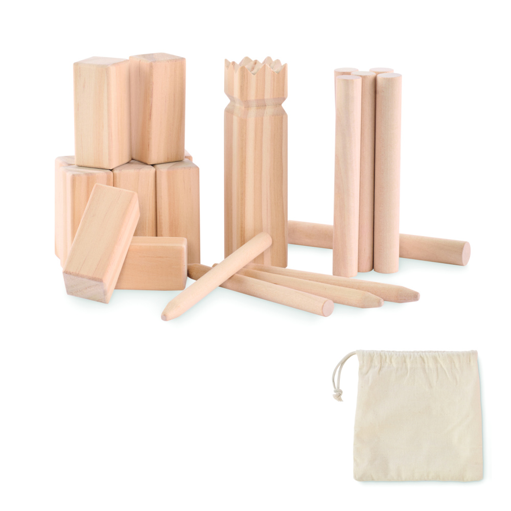 Logotrade advertising products photo of: Pinewood outdoor throwing game
