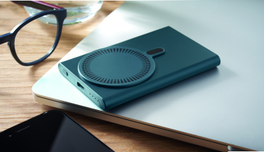 Logo trade promotional merchandise picture of: Wireless charger power bank