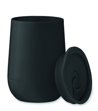 Logotrade advertising products photo of: PP Double wall tumbler 300 ml