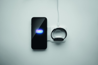 Logotrade promotional product picture of: 2 in 1 foldable charger 15W