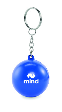 Logo trade promotional items image of: PU ball shape key ring