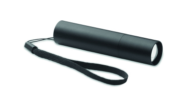 Logo trade promotional gifts picture of: Aluminium rechargeable torch