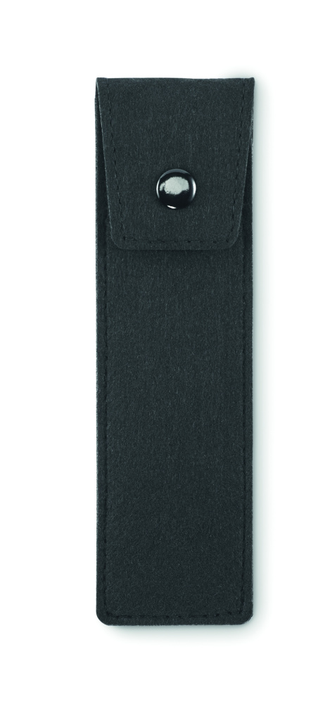 Logotrade promotional giveaways photo of: RPET felt pencil case