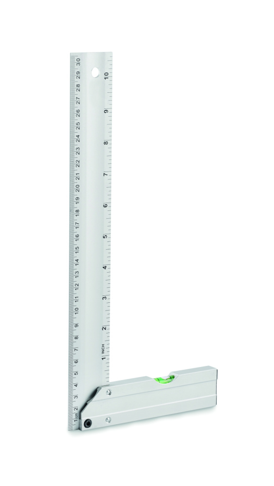 Logotrade promotional giveaway image of: Aluminium level ruler 30 cm