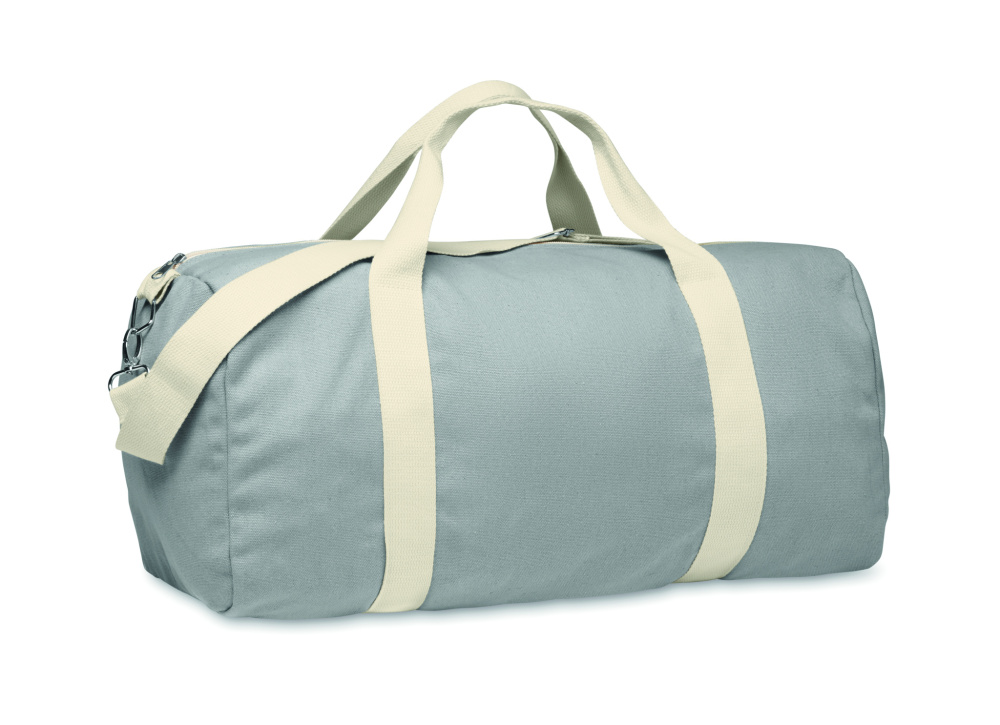 Logo trade promotional gift photo of: Recycled duffle bag 320 gr/m²