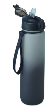 Logo trade promotional giveaways picture of: Sports water bottle RPET 1L