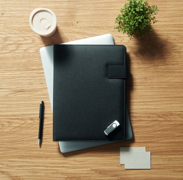 Logotrade promotional merchandise picture of: A4 folder and wireless charger