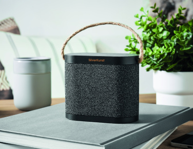 Logo trade promotional products picture of: 15W wireless charger speaker