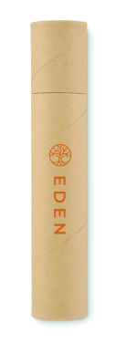 Logo trade promotional giveaways image of: Paper tube stationery set