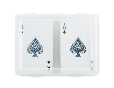 Logo trade promotional gift photo of: Set of classic playing cards