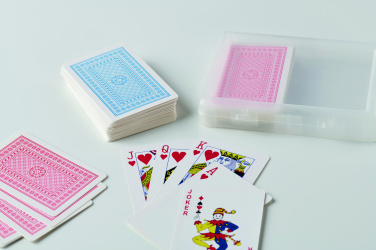 Logo trade promotional merchandise picture of: Set of classic playing cards