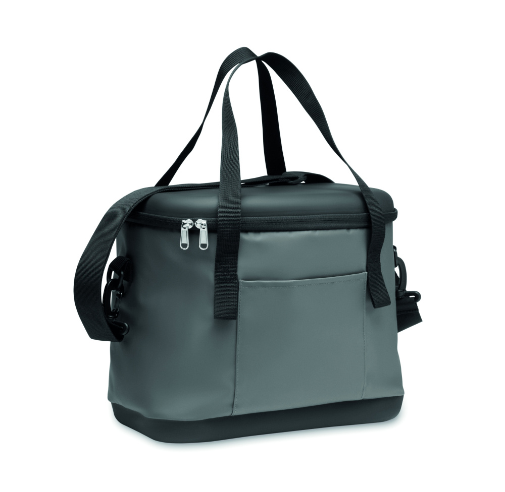 Logo trade corporate gifts picture of: Tarpaulin cooler bag 40L