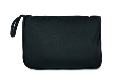 Logo trade promotional gift photo of: 2 in 1 travel blanket set