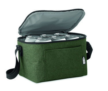 Logo trade promotional items image of: 600D RPET Cooler bag for cans