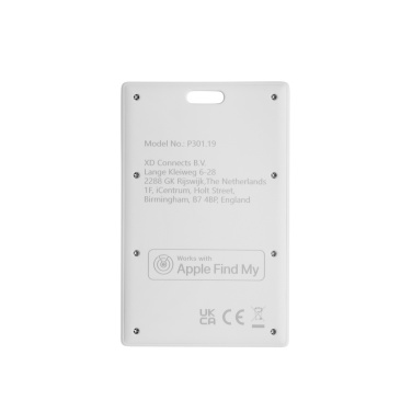 Logo trade promotional gift photo of: Findcard RCS recycled plastic item finder card