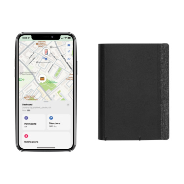 Logotrade promotional giveaway picture of: Seekcard RCS rpolyester card wallet with worldwide locating