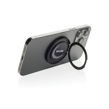 Logo trade business gift photo of: Terra Magnetic RCS rplastic magnetic phone holder with ring