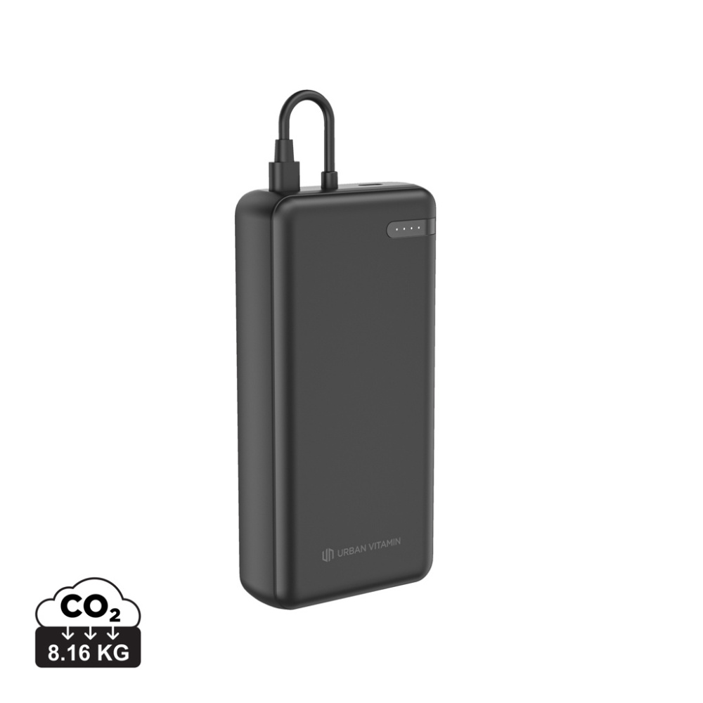 Logo trade promotional gifts picture of: Urban Vitamin Menlo Park RCS rplastic 20,000 20WPD powerbank