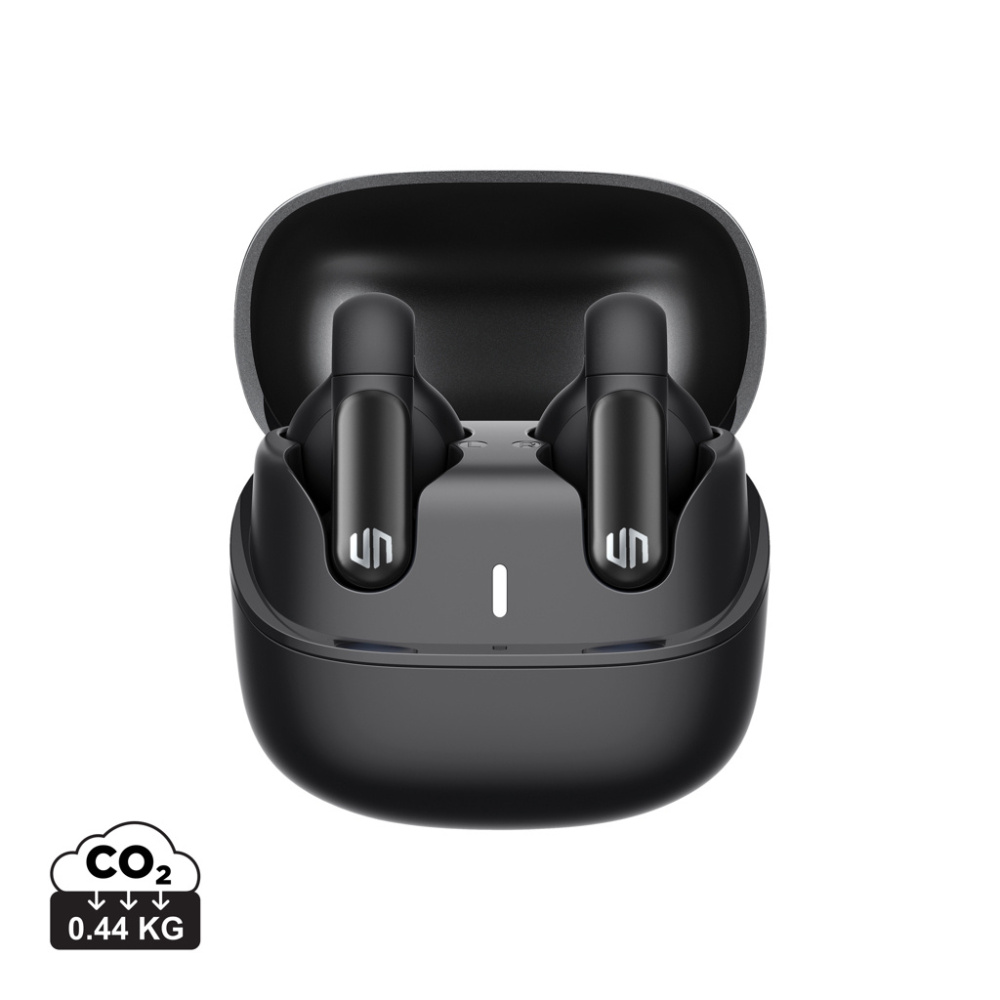 Logo trade business gift photo of: Urban Vitamin Long Beach ENC rplastic wireless earbuds