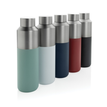 Logotrade promotional products photo of: Fluid RCS certified recycled steel water bottle 600ml