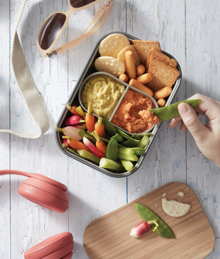 Logotrade promotional gift picture of: Black+Blum Stainless Steel Sandwich Box Large