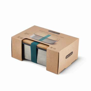 Logotrade promotional merchandise image of: Black+Blum Stainless Steel Sandwich Box Large