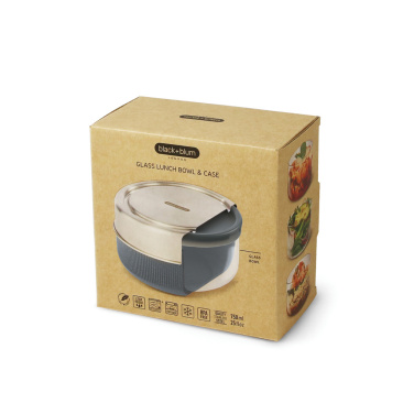 Logotrade promotional product picture of: Black+Blum Glass Lunch Bowl 750ml