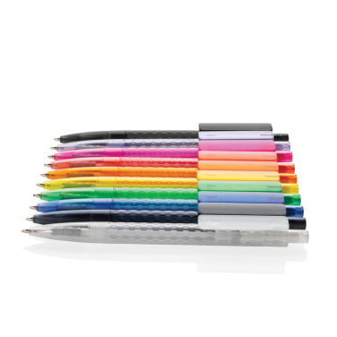 Logotrade promotional gift image of: X3 GRS recycled PC plastic pen frosted