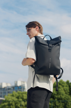 Logo trade promotional giveaways image of: Urban Water Resistant Flap-top Backpack