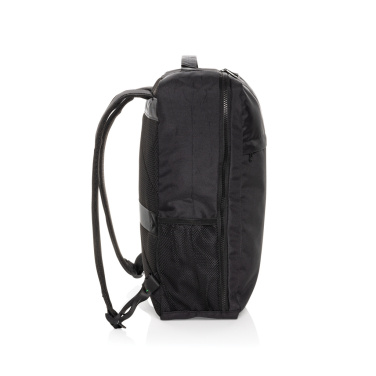 Logotrade business gift image of: Swiss Peak Aware™ RPET Essential 15.6 inch laptop backpack