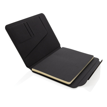 Logotrade promotional giveaways photo of: Teri AWARE™ RPET and walnut A5 portfolio