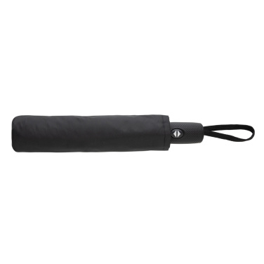 Logo trade advertising products picture of: Swiss Peak Vito Aware™ RPET 21 inch auto open/close umbrella