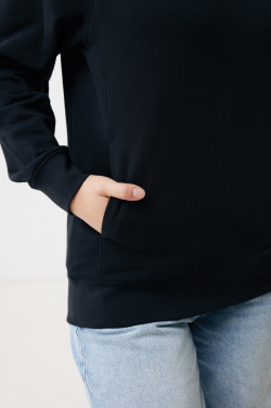 Logo trade promotional items picture of: Iqoniq Yengo recycled cotton hoodie with sidepockets