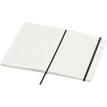 Logotrade promotional giveaways photo of: Holm A5 stone paper hard cover notebook with lined pages