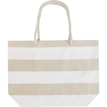 Logotrade advertising product picture of: Florida 270 g/m² GRS recycled beach tote bag 18L