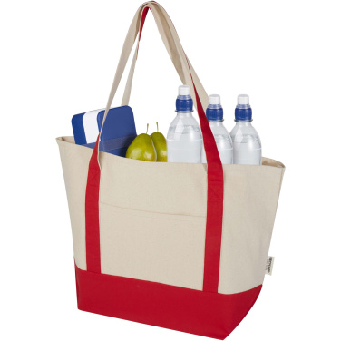 Logotrade promotional gift image of: Sam 320 g/m² GRS recycled cotton tote bag
