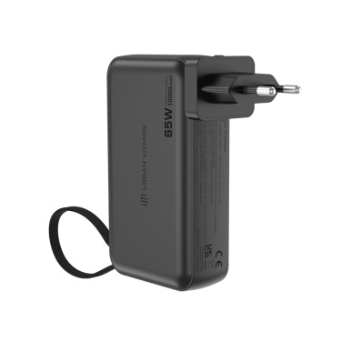 Logotrade promotional gifts photo of: Urban Vitamin Eureka hybrid GANcharger 10000mah powerbank65W