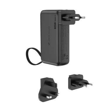 Logo trade promotional products image of: Urban Vitamin Eureka hybrid GANcharger 10000mah powerbank65W