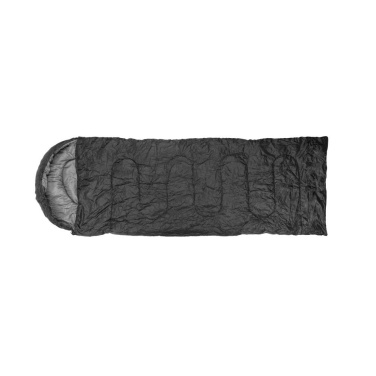 Logo trade business gifts image of: Sleeping bag TROMES Schwarzwolf