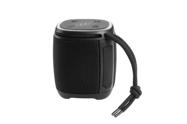 Logo trade advertising product photo of: Bluetooth speaker HERMON Schwarzwolf