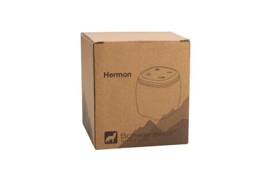 Logotrade advertising product picture of: Bluetooth speaker HERMON Schwarzwolf