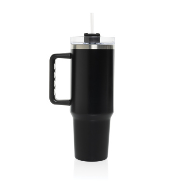 Logo trade promotional giveaways picture of: Stadley RCS recycled steel tumbler 1200ML