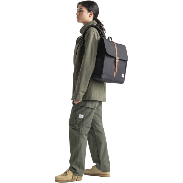 Logotrade promotional gift image of: Herschel City recycled backpack 16L