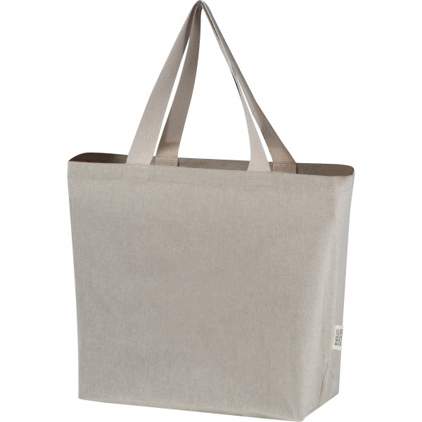 Logo trade promotional gifts image of: Large cotton bag Pilar